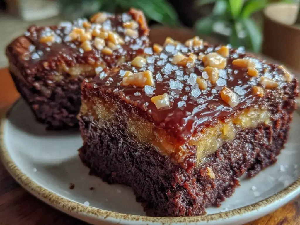 chocolate stout brownies - featured image