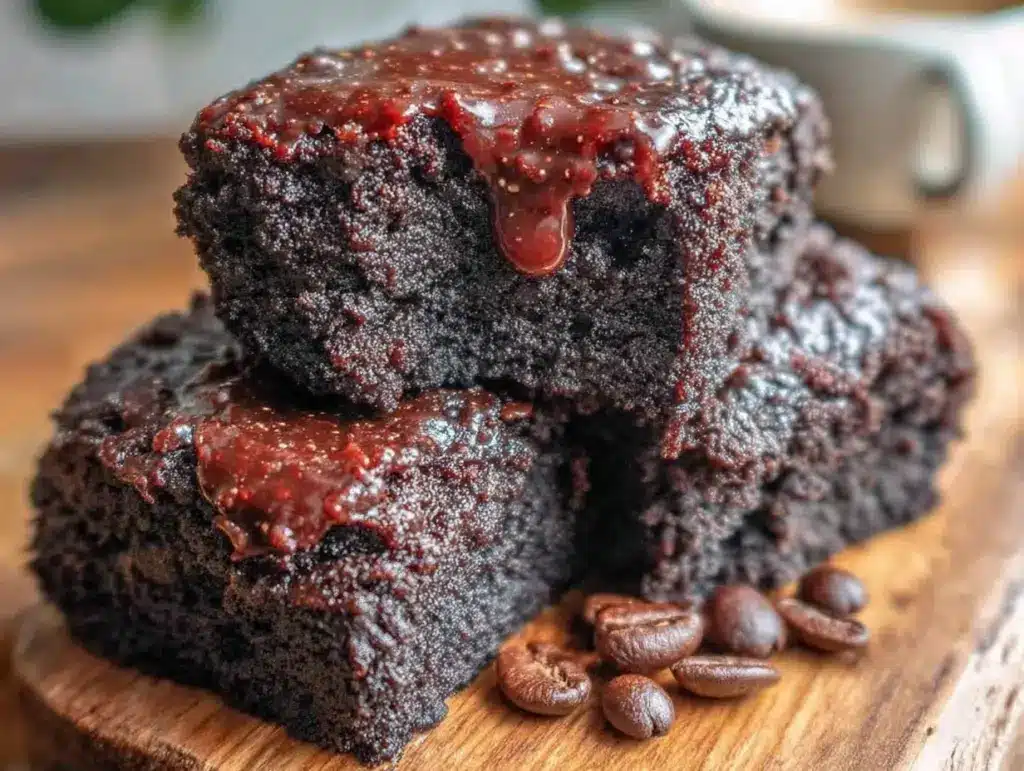 chocolate stout brownies - featured image