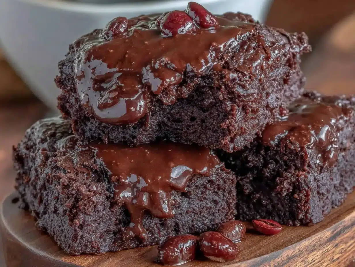 chocolate stout brownies preparation steps