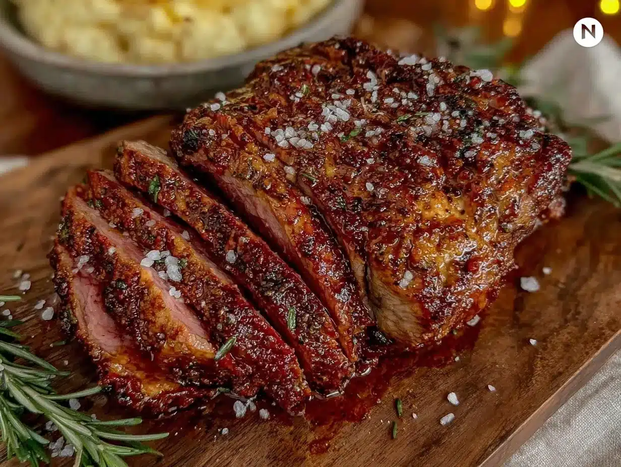 cowboy coffee rubbed tri-tip roast preparation steps