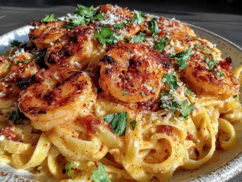 Creamy Cajun Shrimp Pasta - featured image