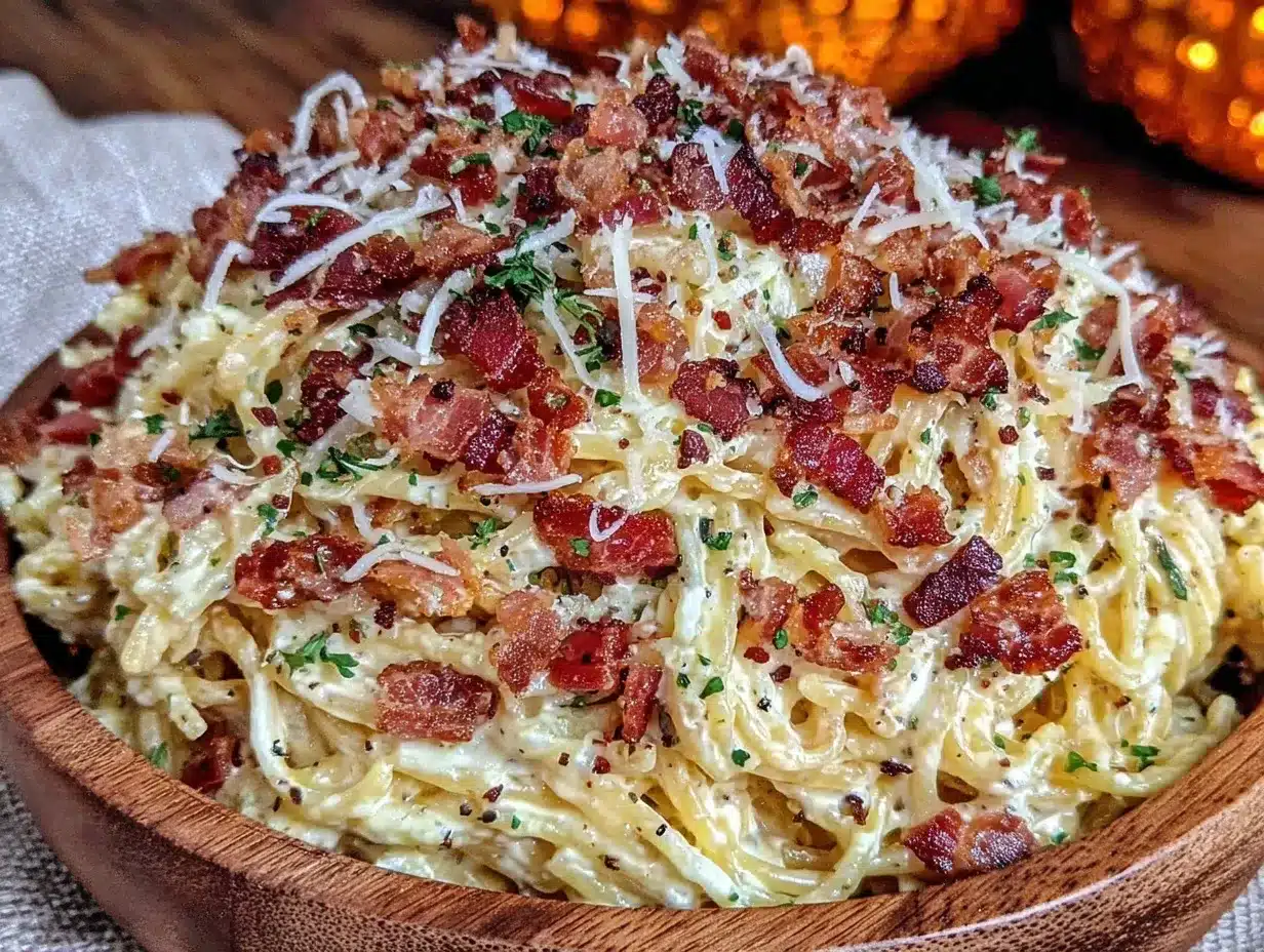 Creamy Crack Pasta preparation steps