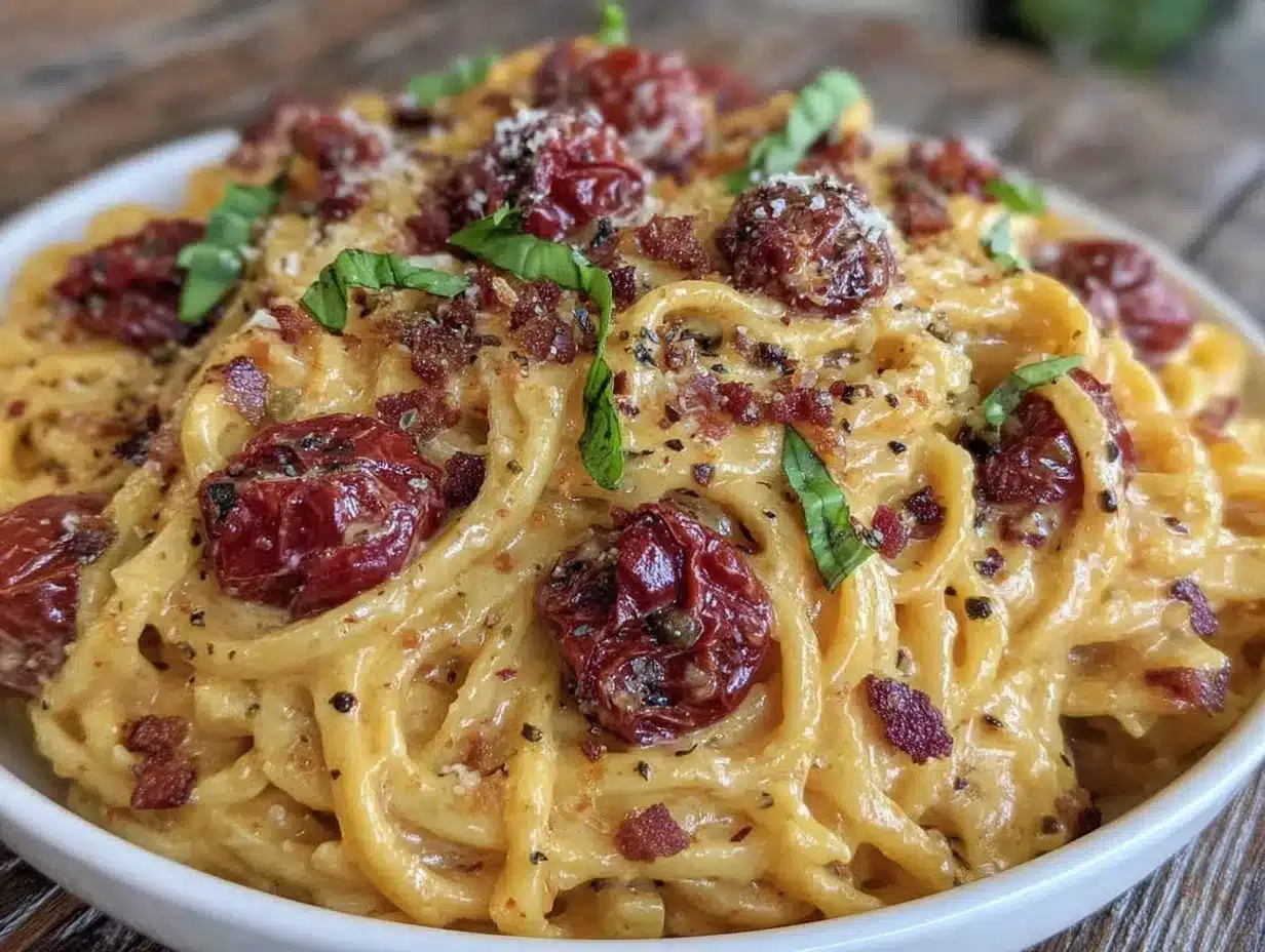 creamy lemon basil pasta preparation steps