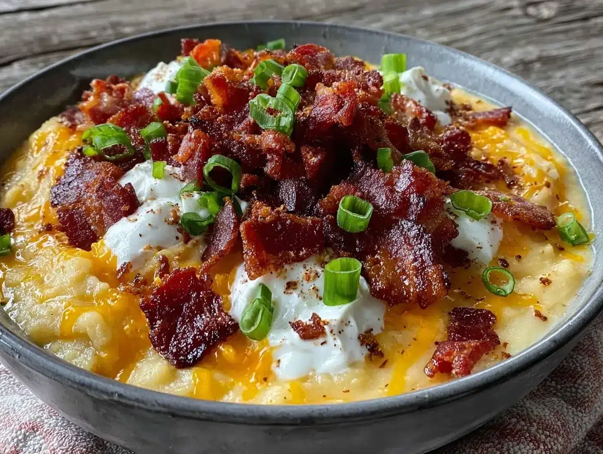 creamy loaded baked potato soup preparation steps