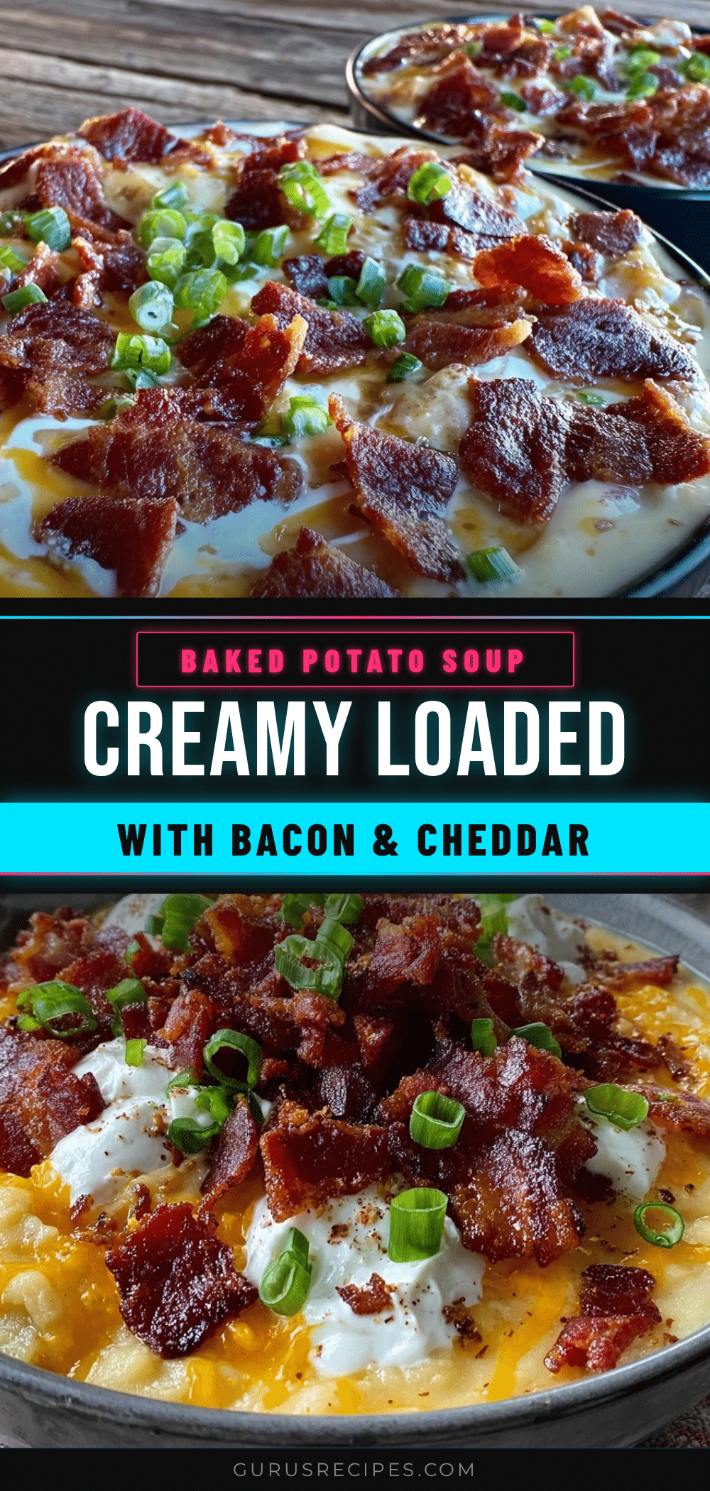 creamy loaded baked potato soup recipe
