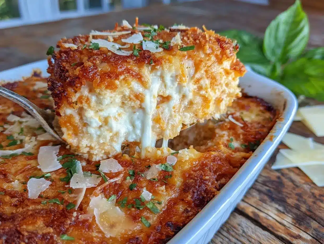 creamy million dollar spaghetti casserole preparation steps