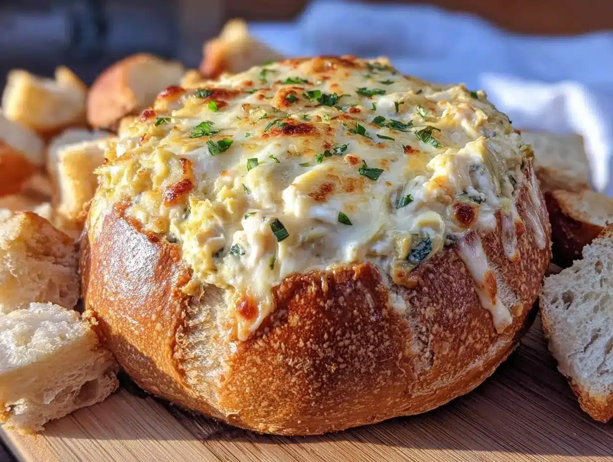 creamy spinach artichoke dip preparation steps