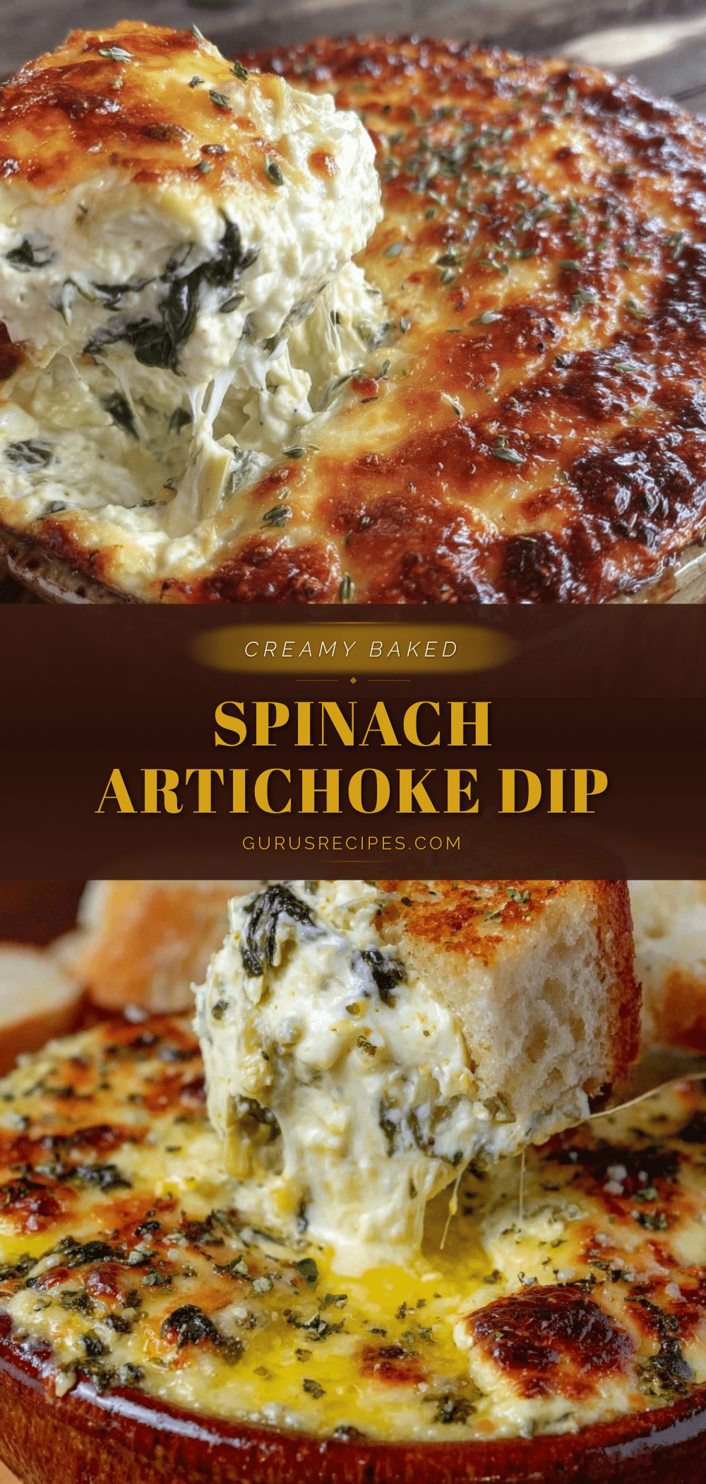 creamy spinach artichoke dip recipe