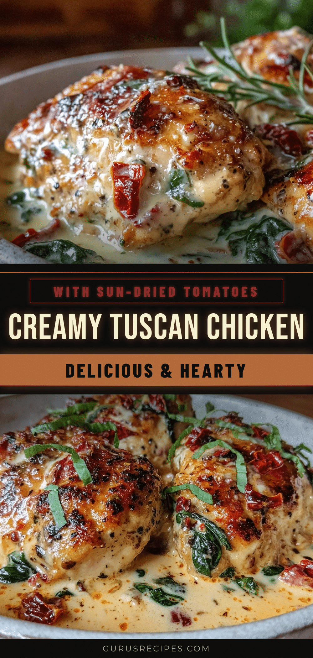 creamy tuscan chicken recipe