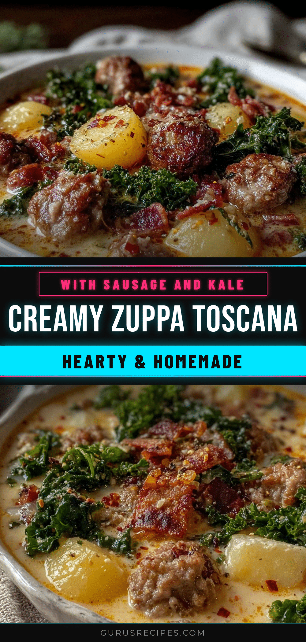 creamy zuppa toscana recipe