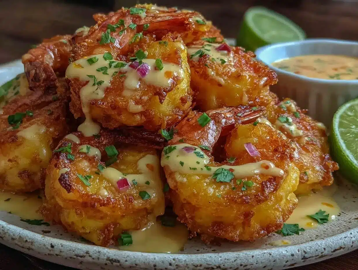 crispy air fryer bang bang shrimp preparation steps