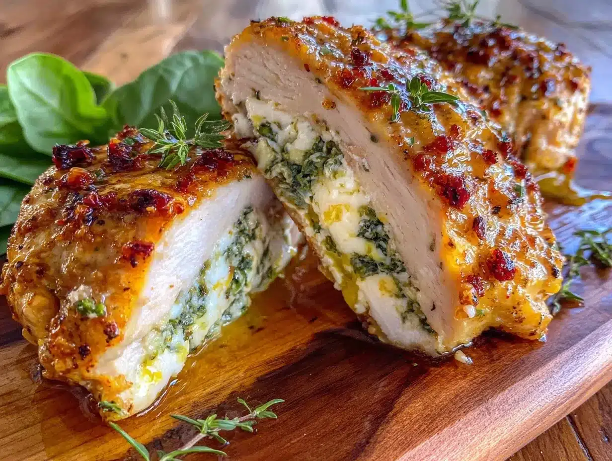crispy air fryer stuffed chicken breast preparation steps