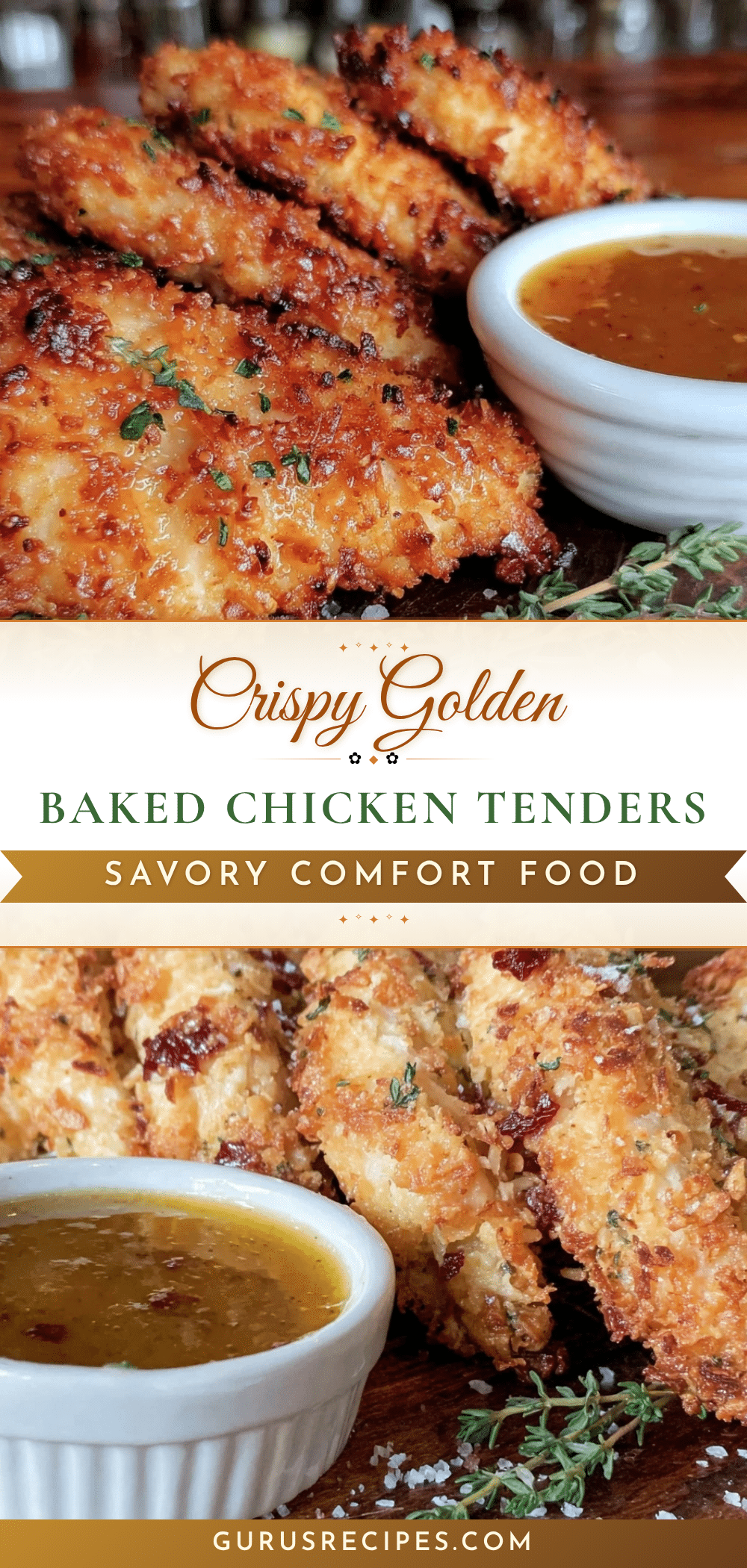 crispy baked chicken tenders recipe