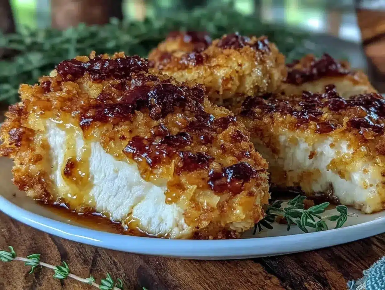 crispy baked honey mustard chicken breast preparation steps