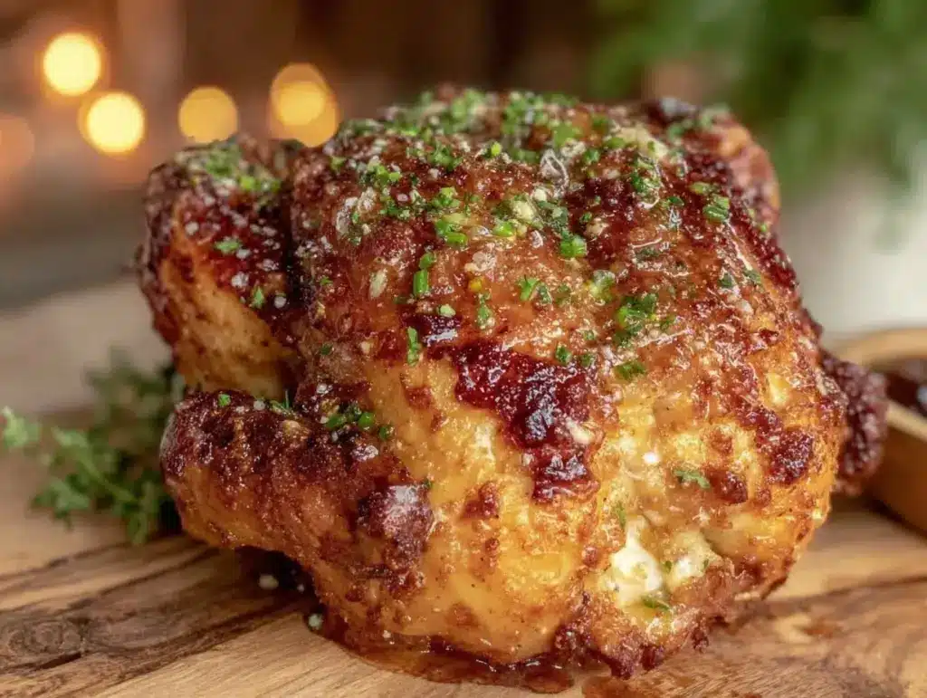 crispy beer can chicken - featured image