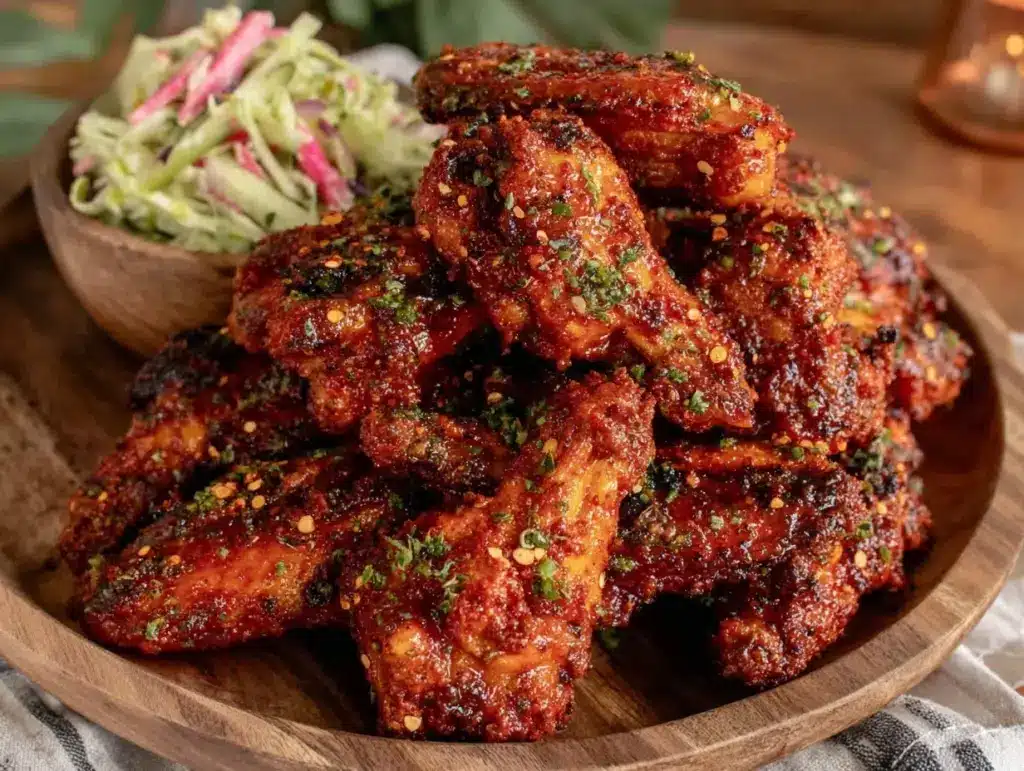 Crispy Nashville Hot Chicken Wings - featured image