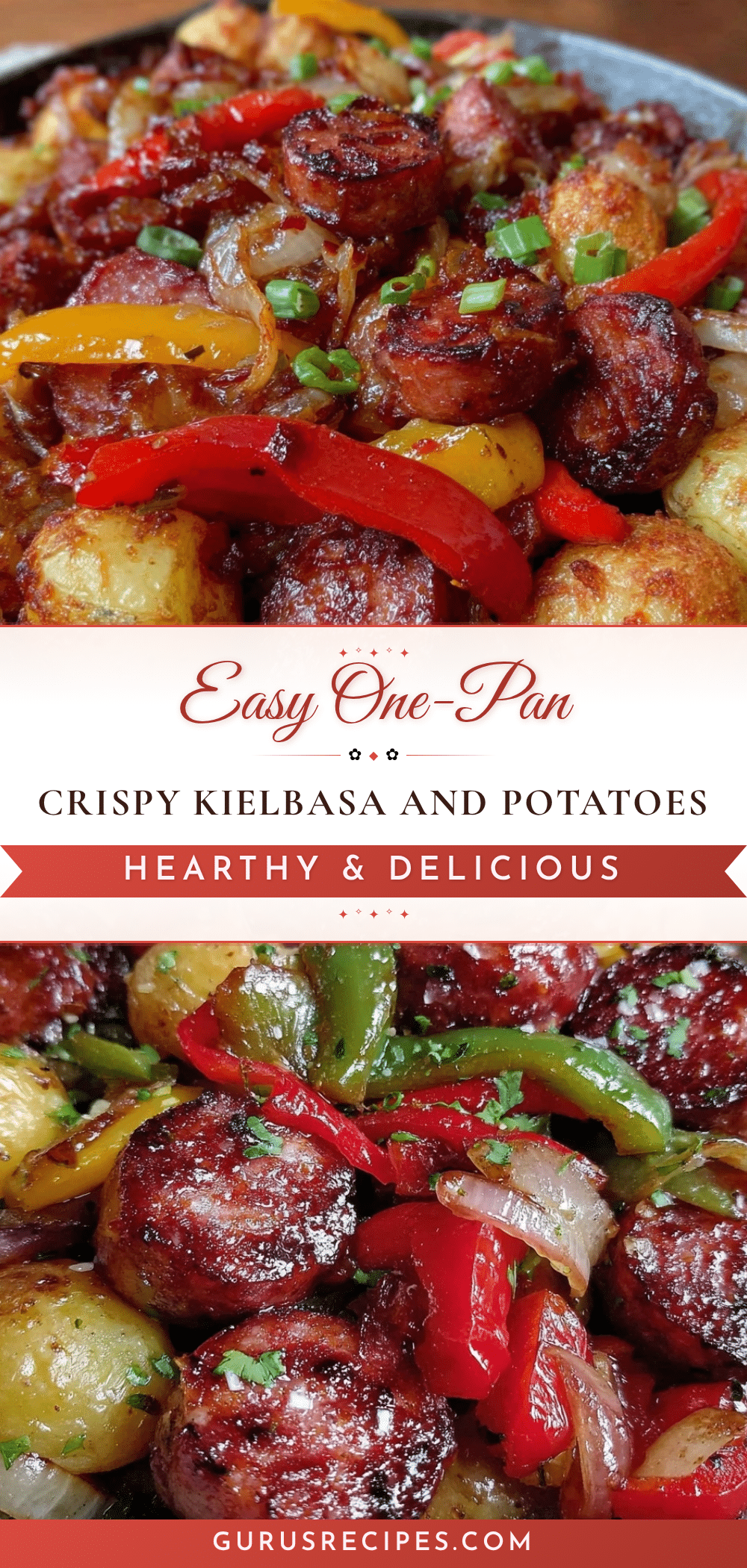 crispy one-pan kielbasa and potatoes recipe