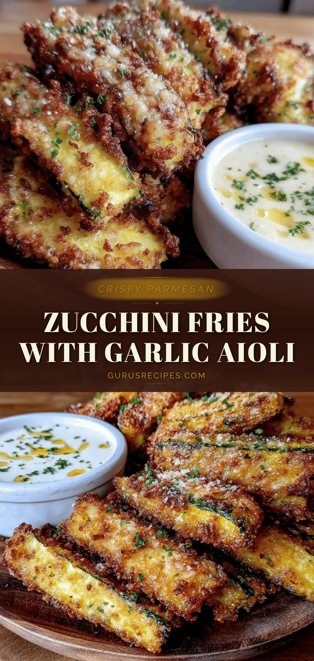 crispy parmesan crusted zucchini fries recipe