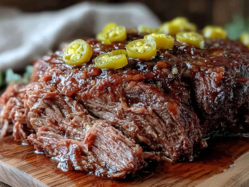 crockpot mississippi pot roast - featured image