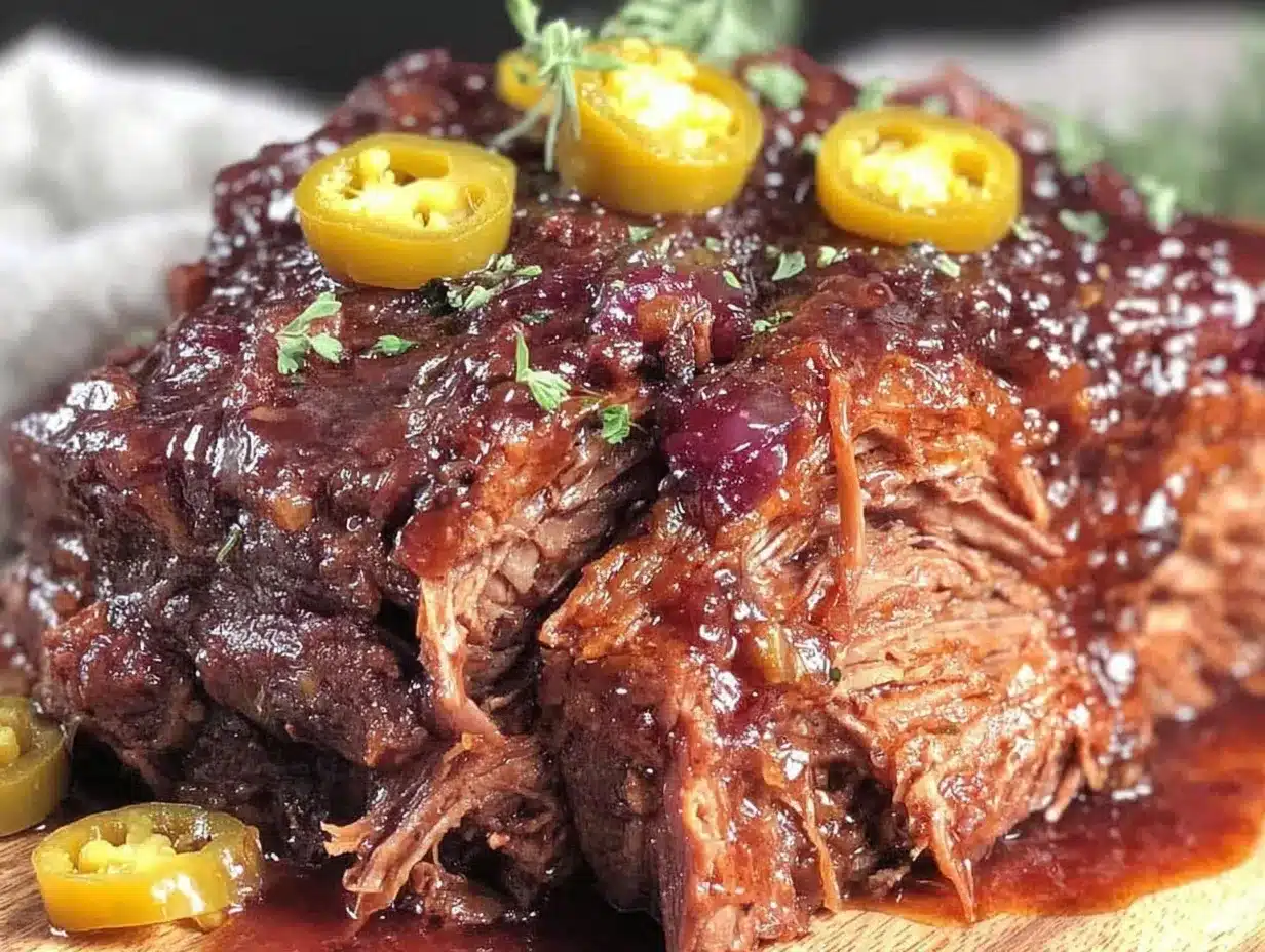 crockpot mississippi pot roast preparation steps