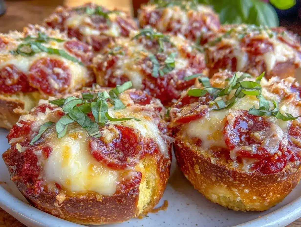 easy crispy mini pizza bagels preparation steps