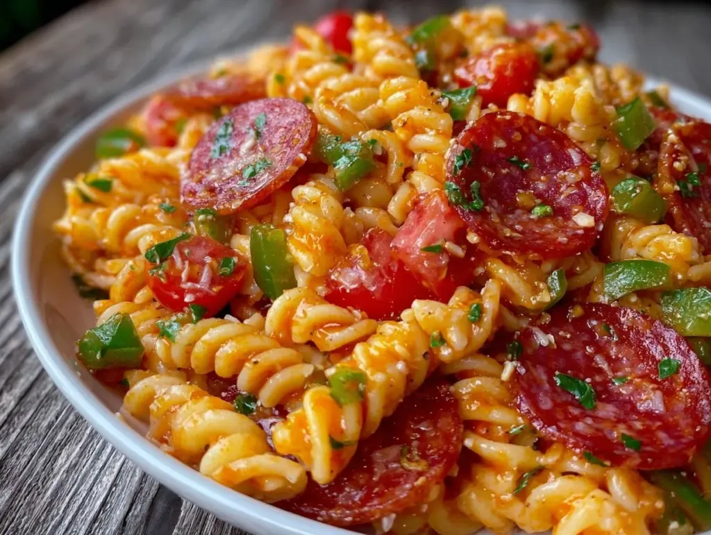 easy lunchbox pasta salad - featured image