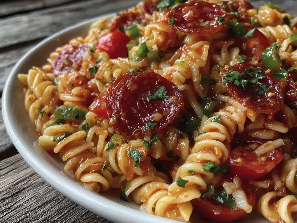 easy lunchbox pasta salad preparation steps