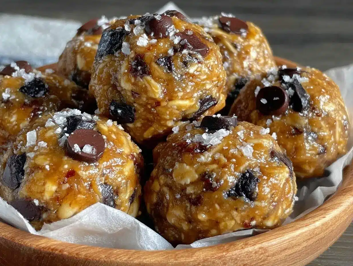 easy no-bake peanut butter energy bites preparation steps