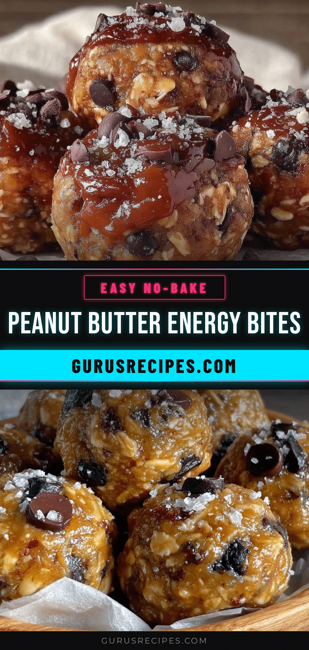 easy no-bake peanut butter energy bites recipe