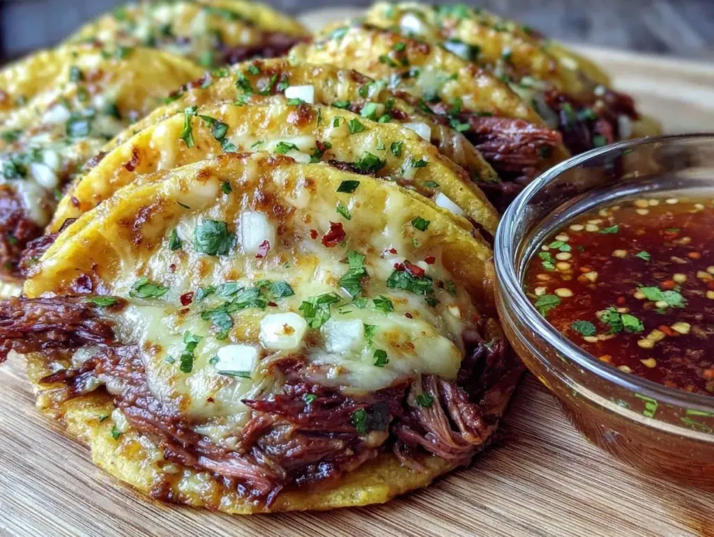 flavorful birria tacos - featured image
