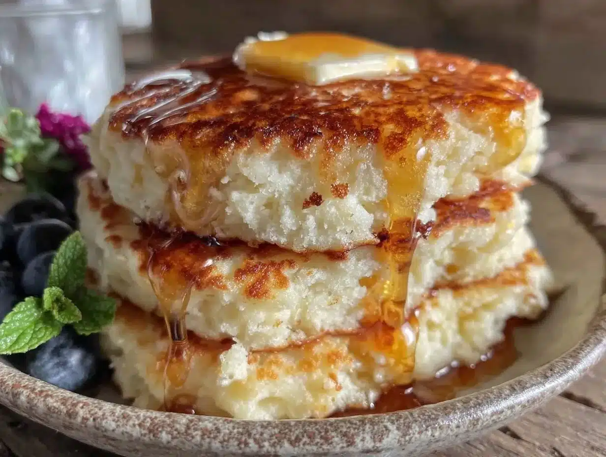 fluffy buttermilk pancakes preparation steps