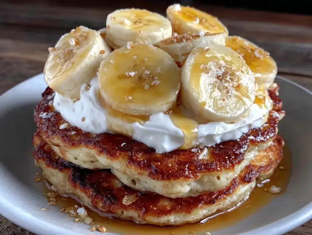 fluffy protein pancakes - featured image