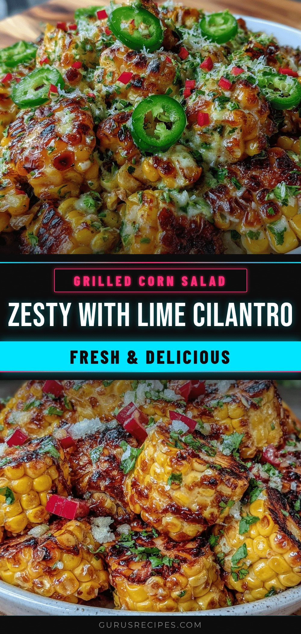 fresh grilled corn salad recipe