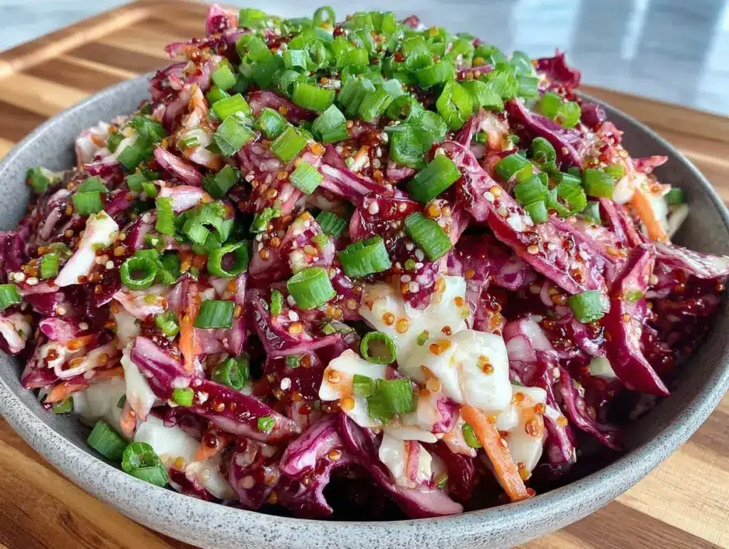 fresh patriotic coleslaw - featured image