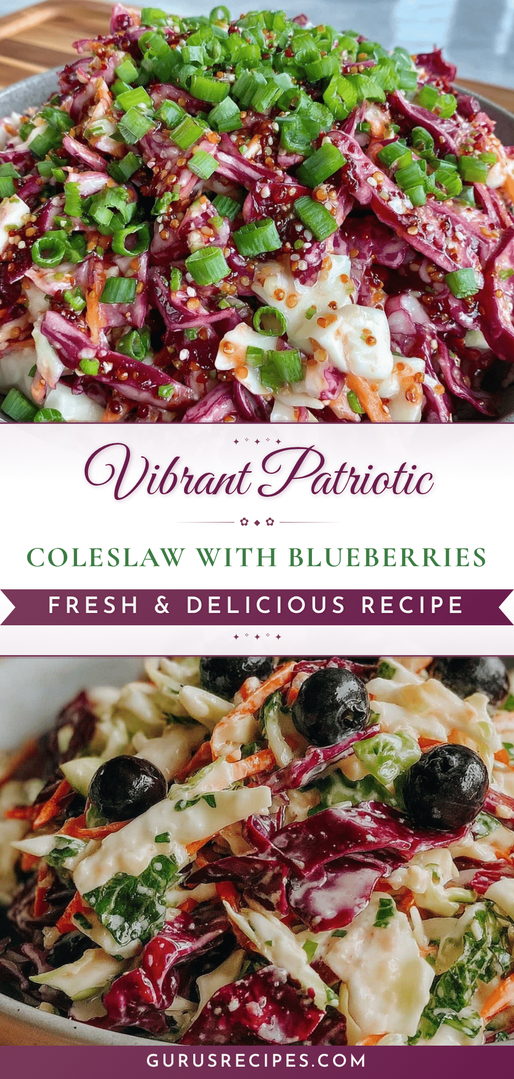 fresh patriotic coleslaw recipe