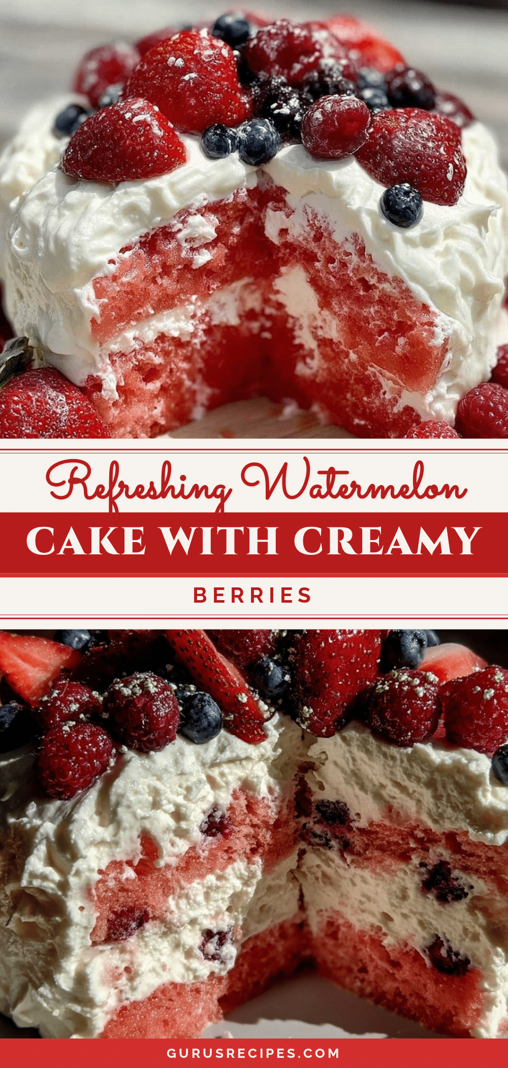 fresh watermelon cake recipe
