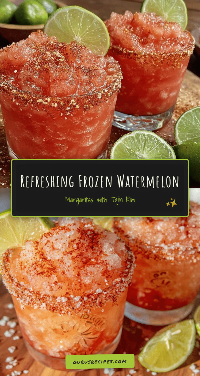 frozen watermelon margaritas recipe