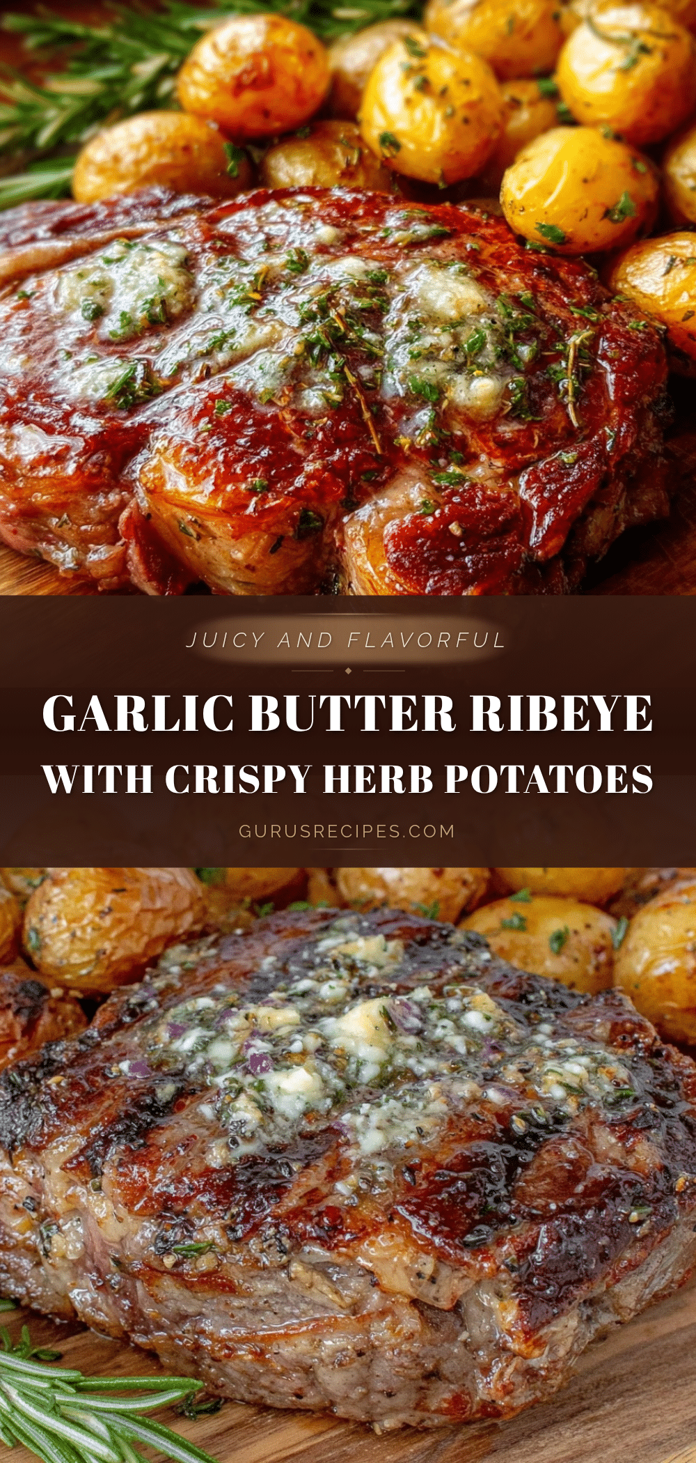garlic butter ribeye recipe