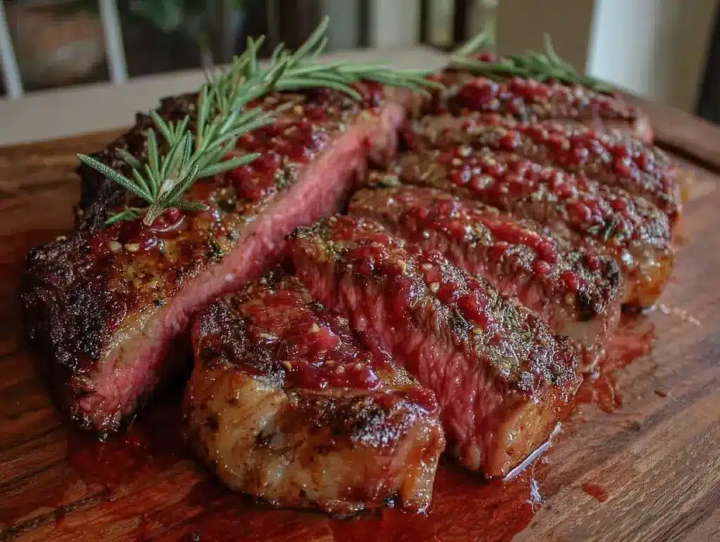 grilled prime rib recipe - featured image