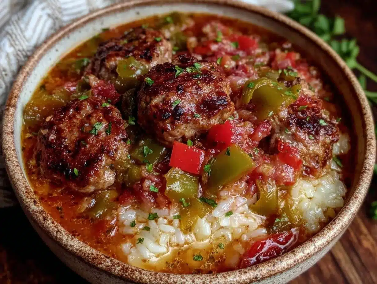 hearty stuffed pepper soup preparation steps