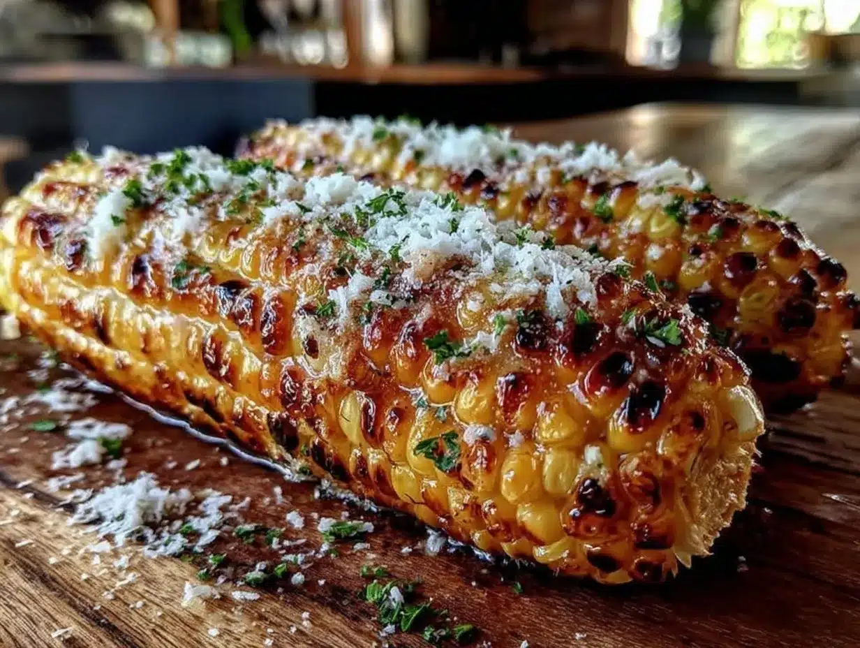 honey butter grilled corn preparation steps
