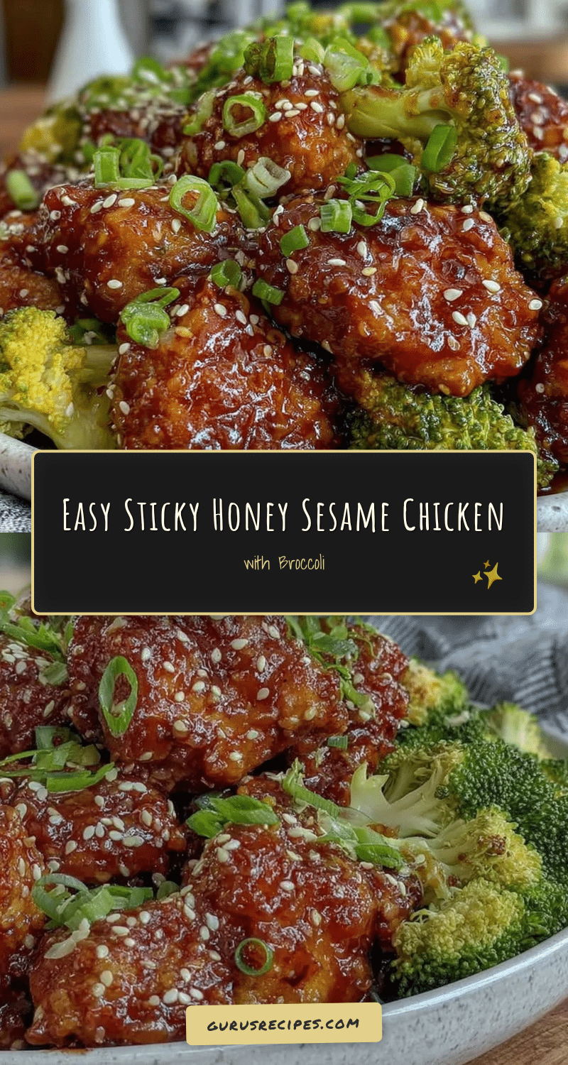 Instant Pot Honey Sesame Chicken recipe