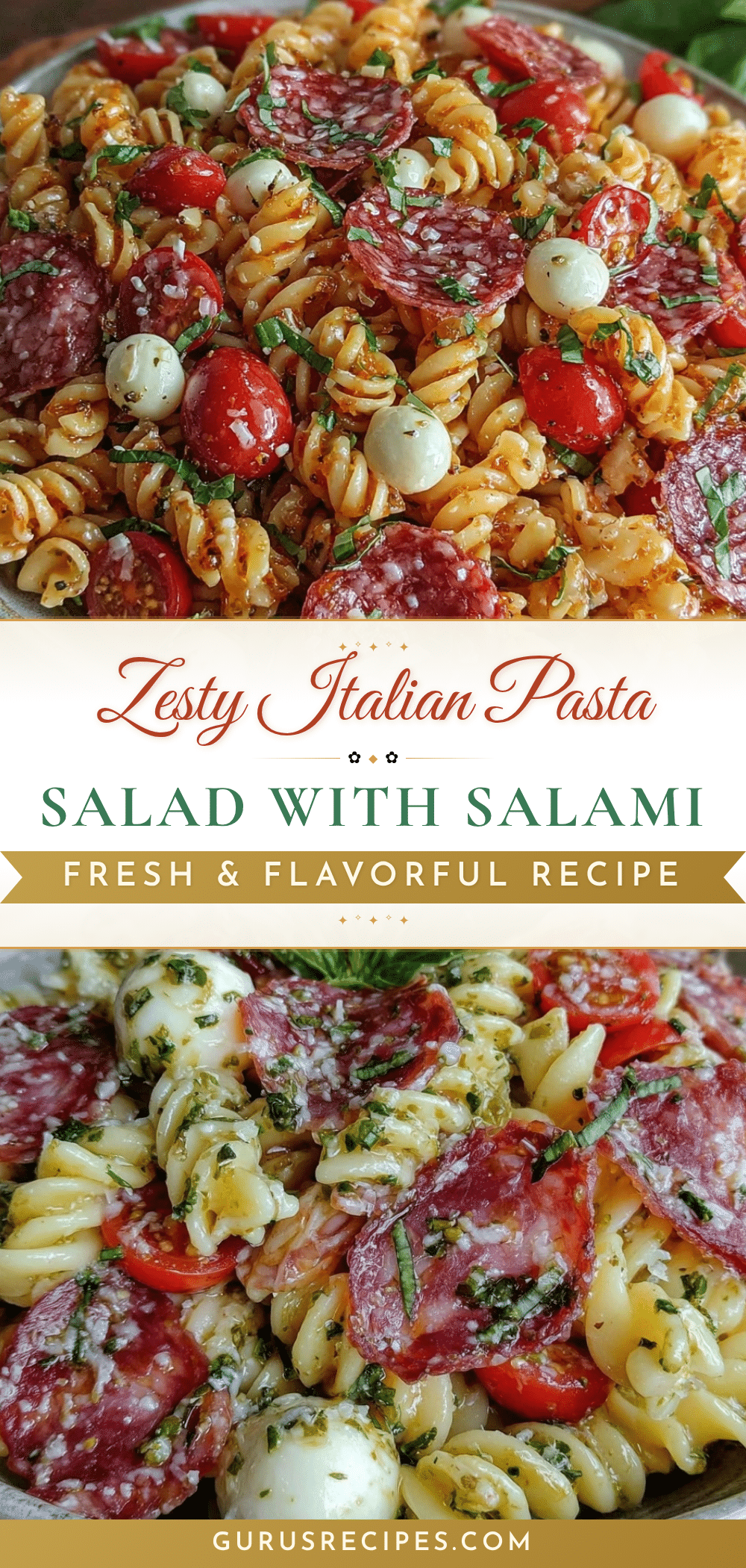 Italian pasta salad recipe