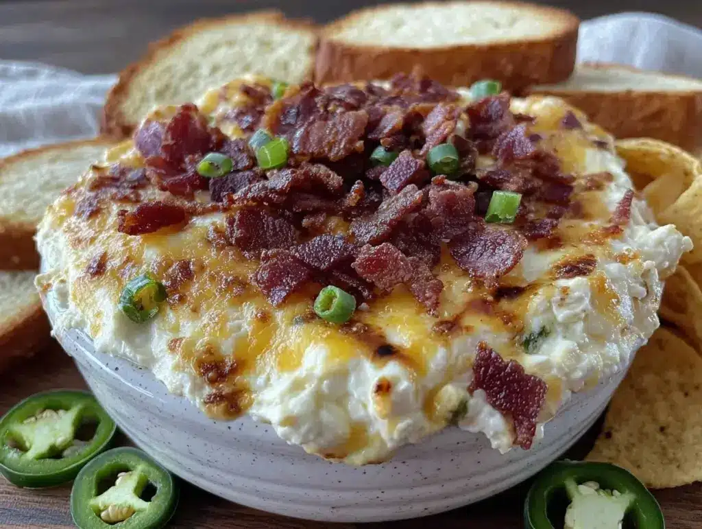 jalapeño popper dip - featured image
