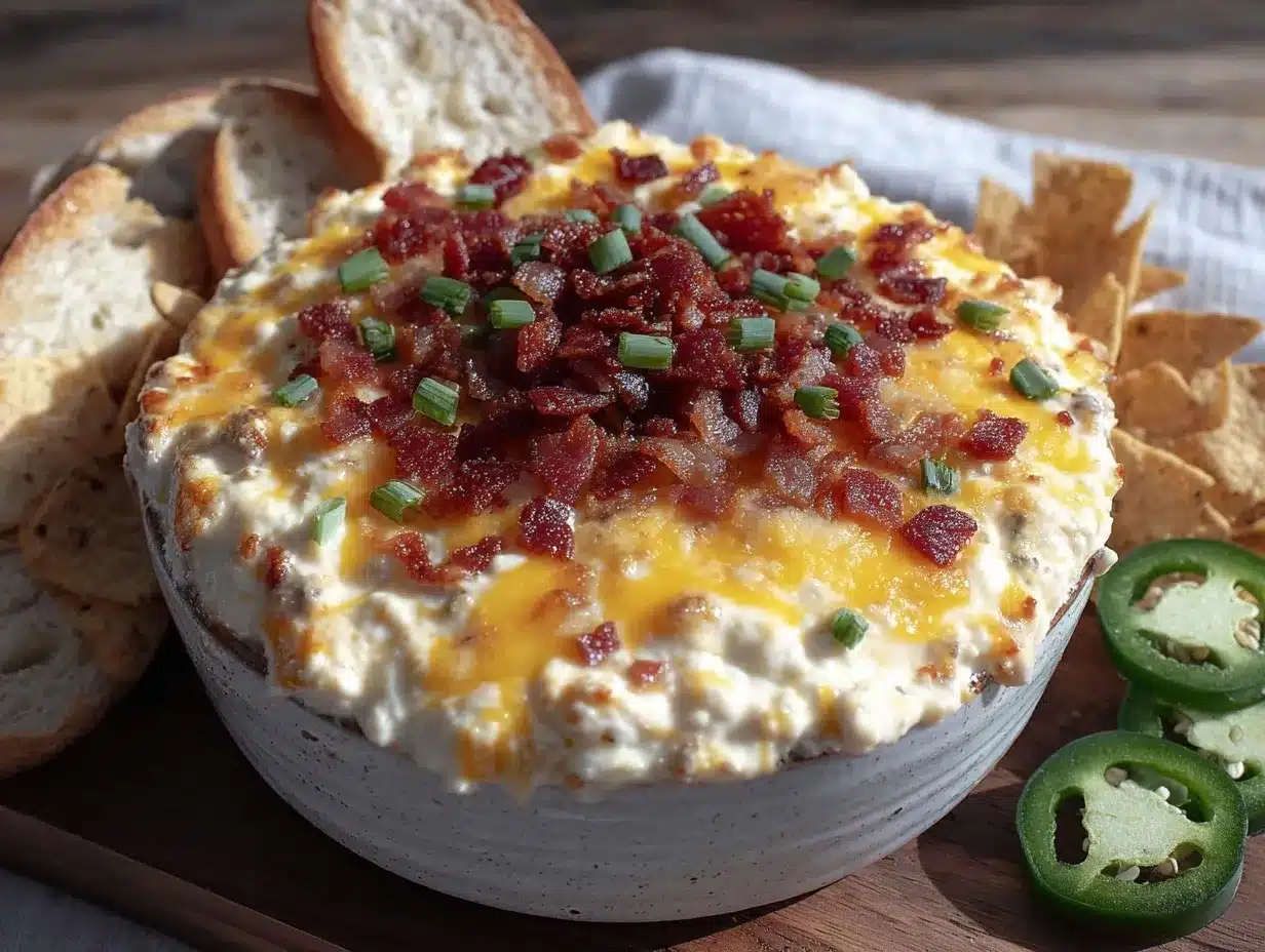 jalapeño popper dip preparation steps