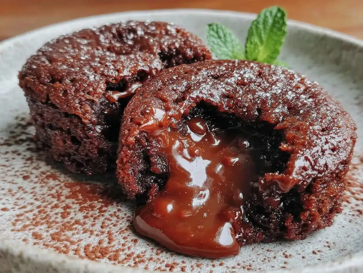 lava cakes for two preparation steps