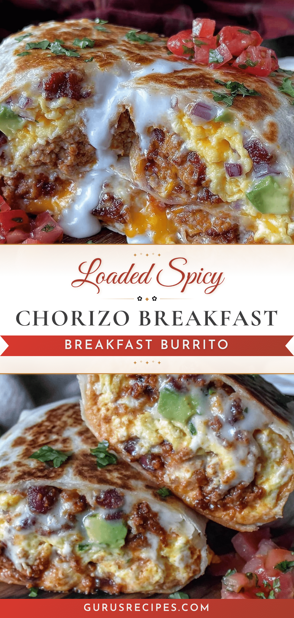 loaded breakfast burrito recipe