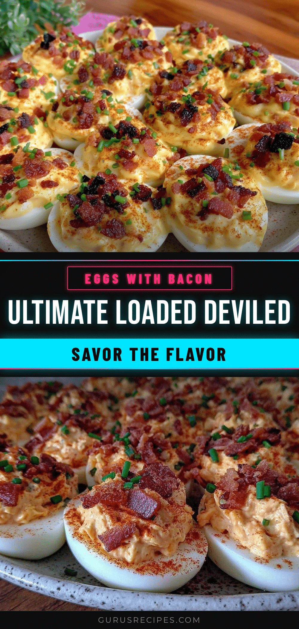 loaded deviled eggs recipe