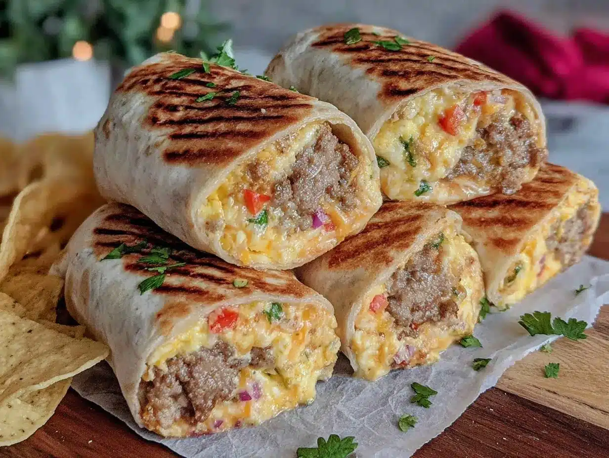 make-ahead breakfast burritos preparation steps