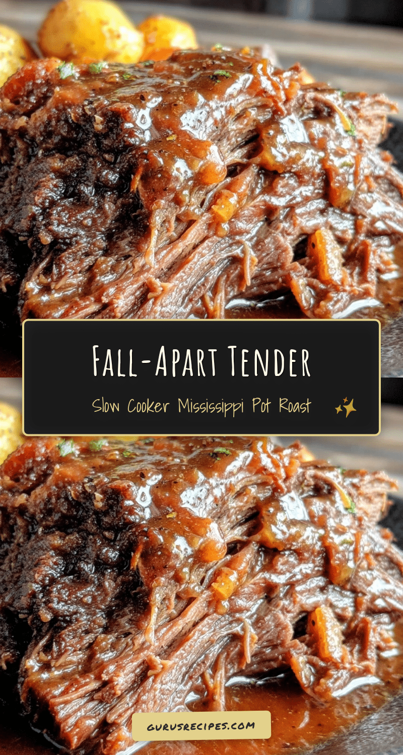 Mississippi pot roast slow cooker recipe
